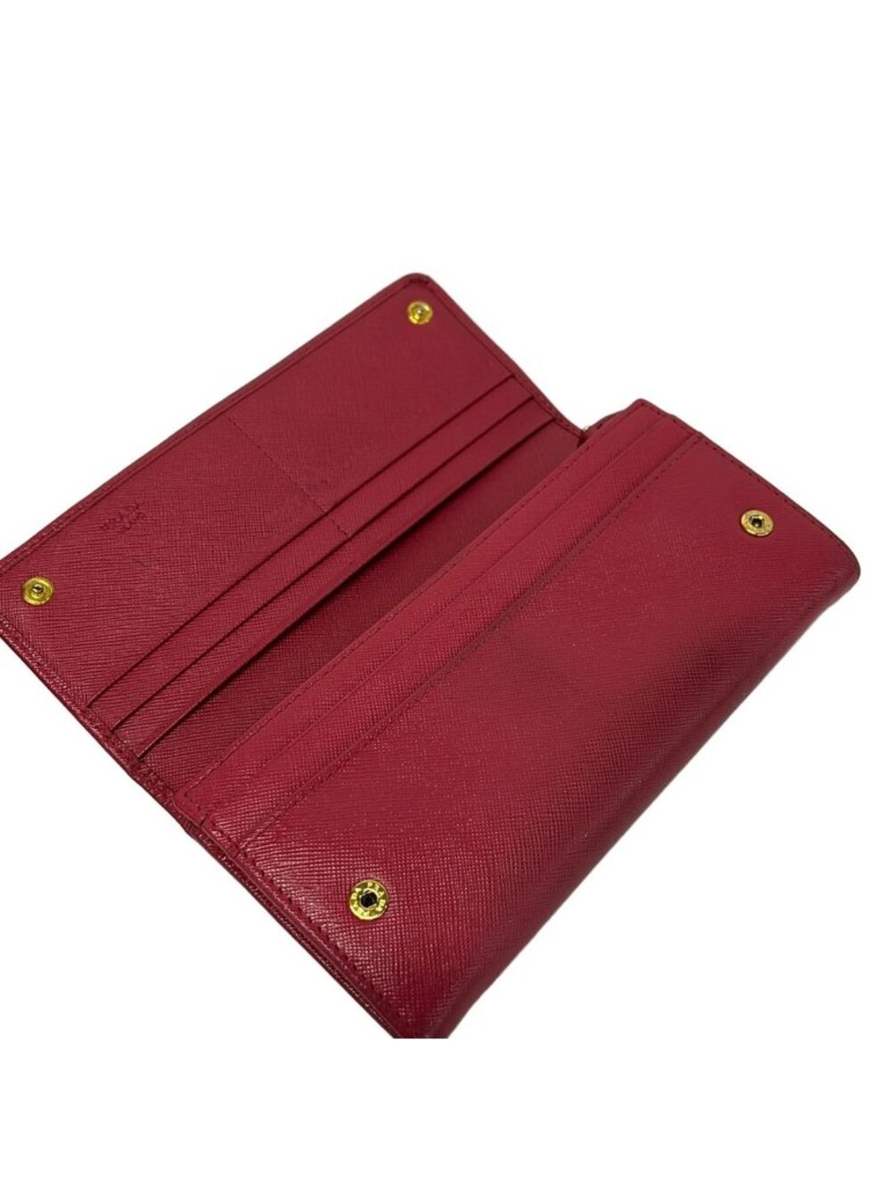 Prada Wallet Pink Ribbon Leather - Picture 3 of 9